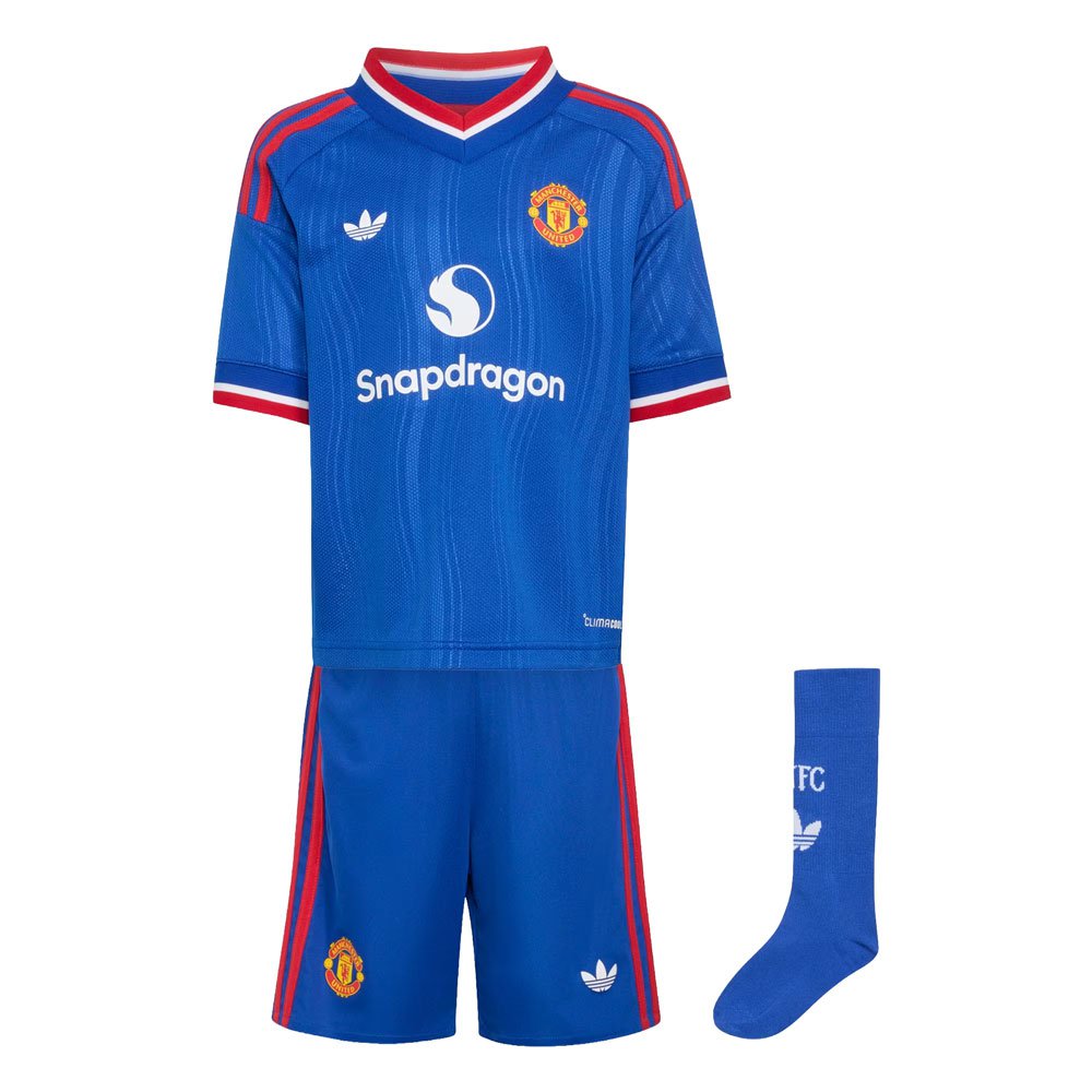 Mini Kit Manchester United Away Jersey 26/27